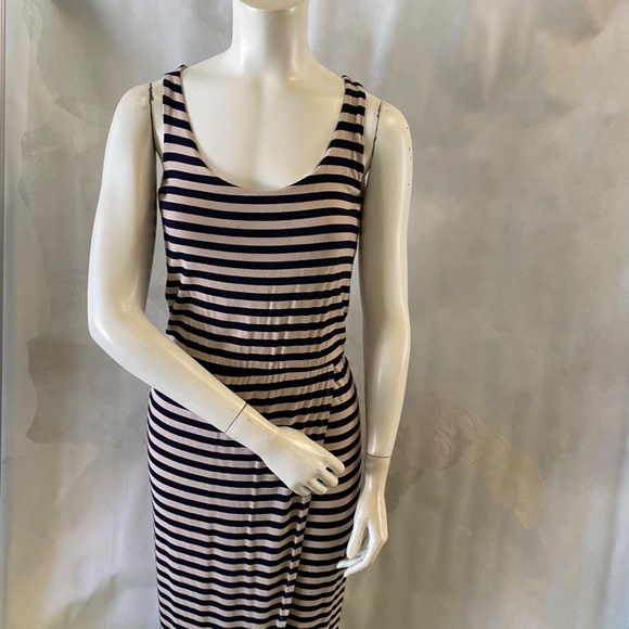 Barneys New York Sleeveless Striped Maxi Dress, XS - Picture 5 of 7